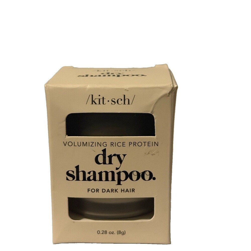 Kitsch Volumizing Dry Shampoo Powder Dark Tinted Edition 0.28 oz New
